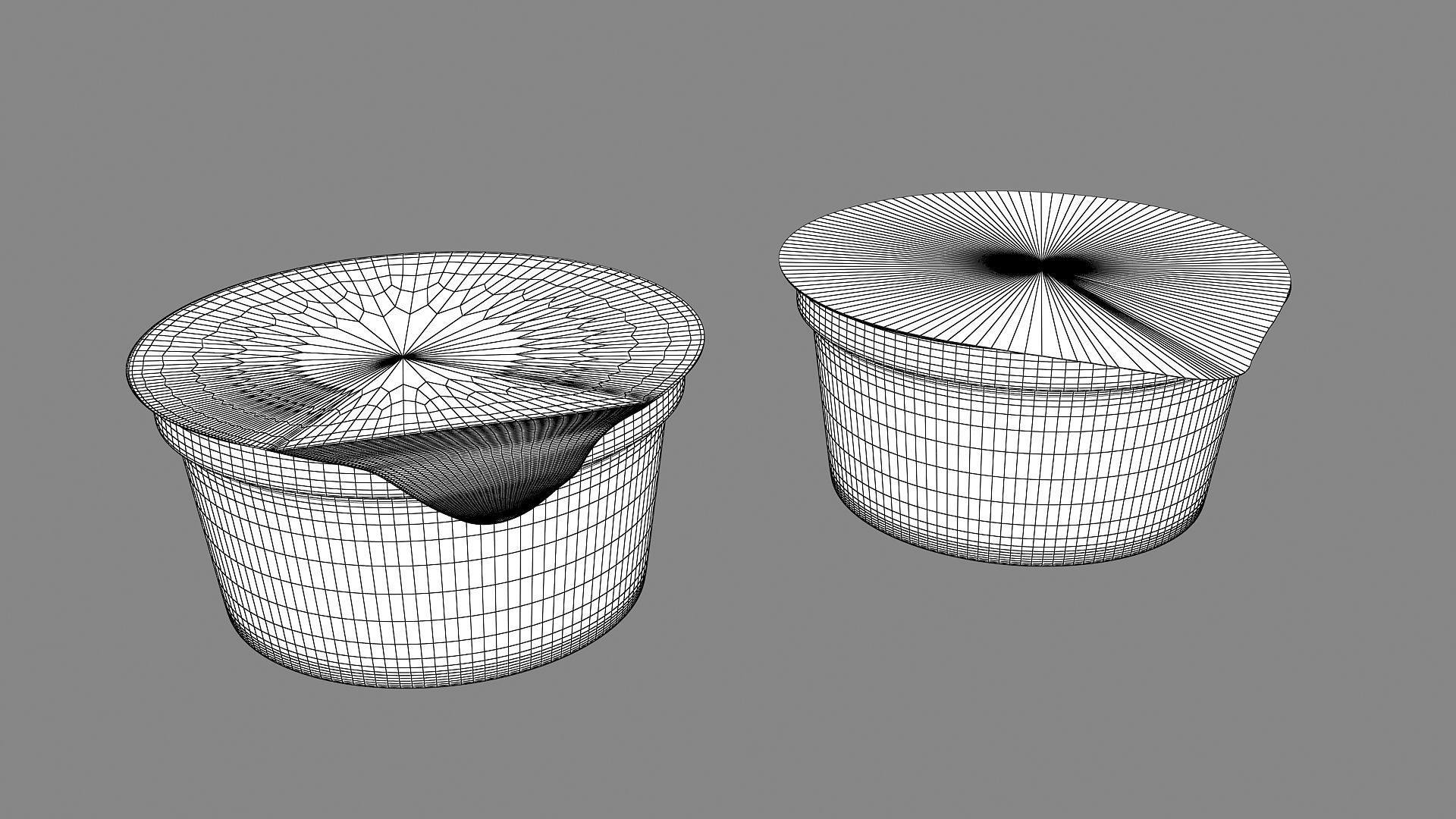 Yogurt Cup 3D model_5