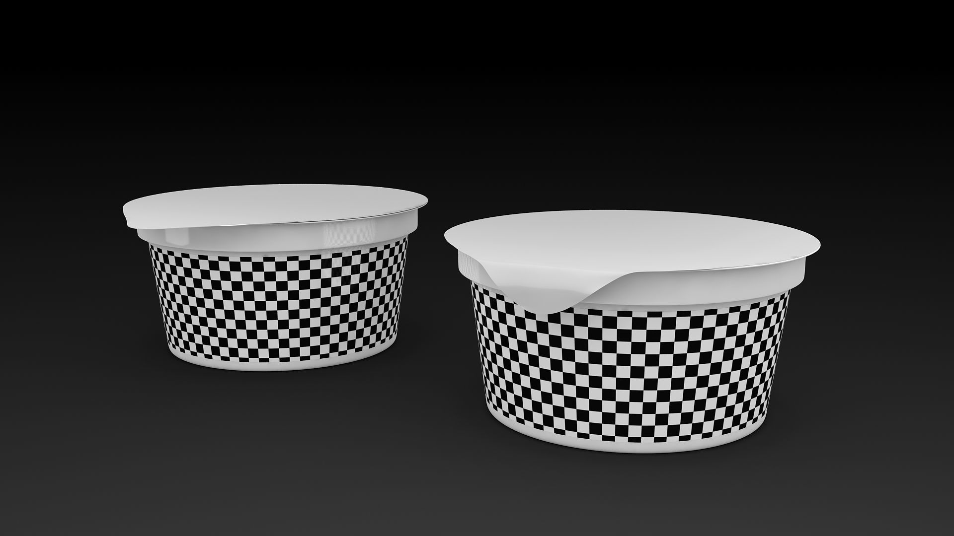 Yogurt Cup 3D model_3