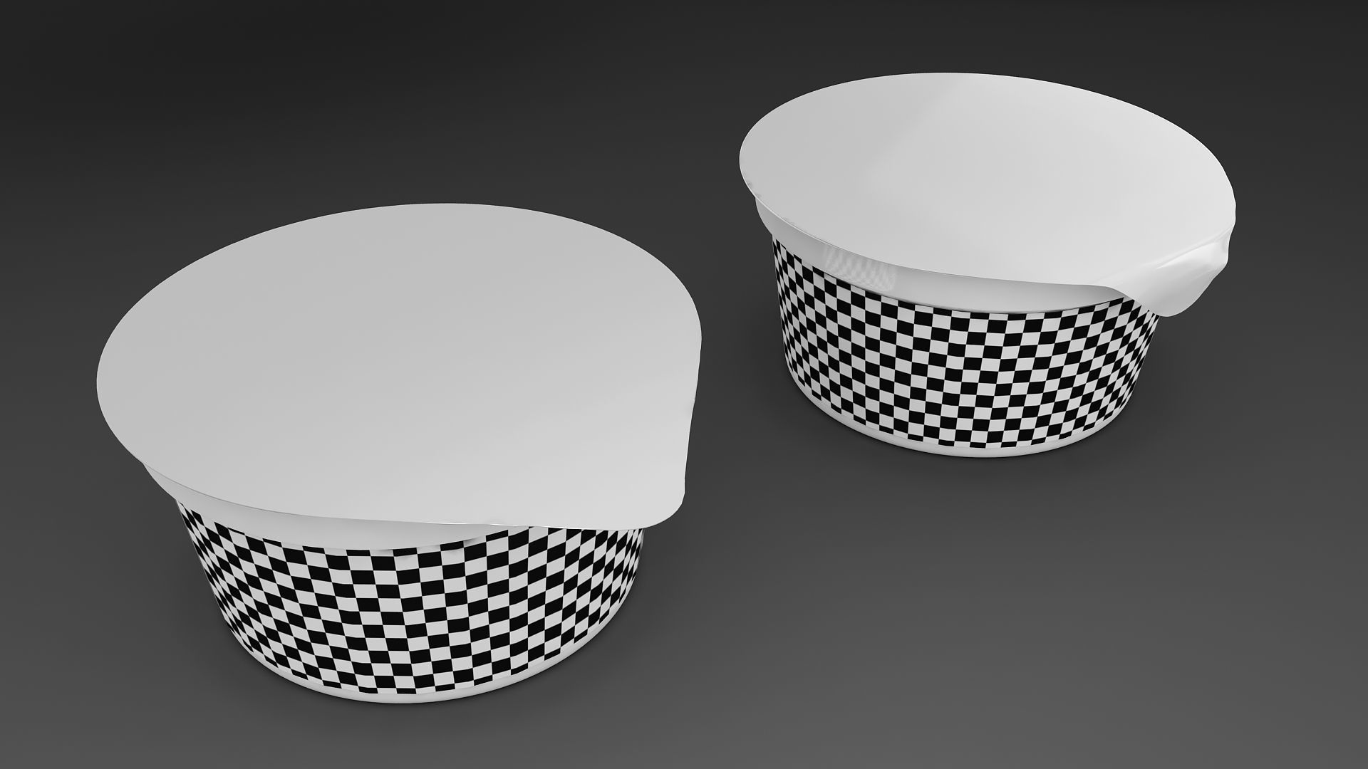 Yogurt Cup 3D model_2