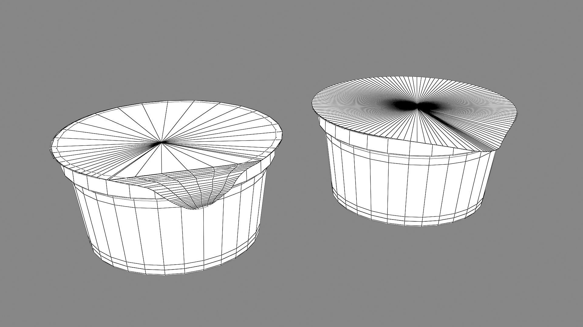 Yogurt Cup 3D model_4