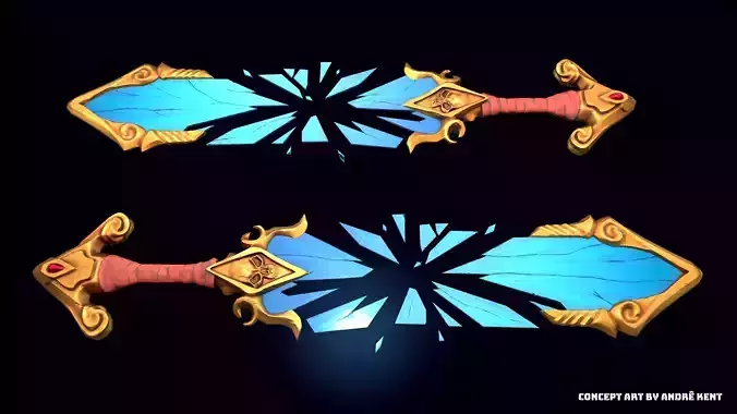 Stylized Mirror Sword