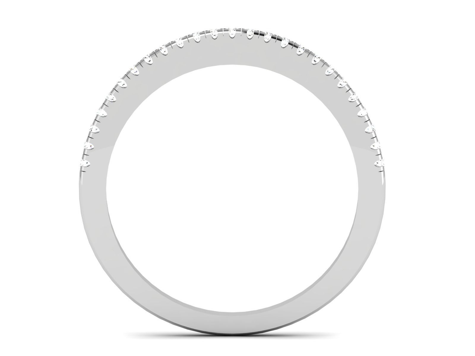 Band ring model 3D print model_5