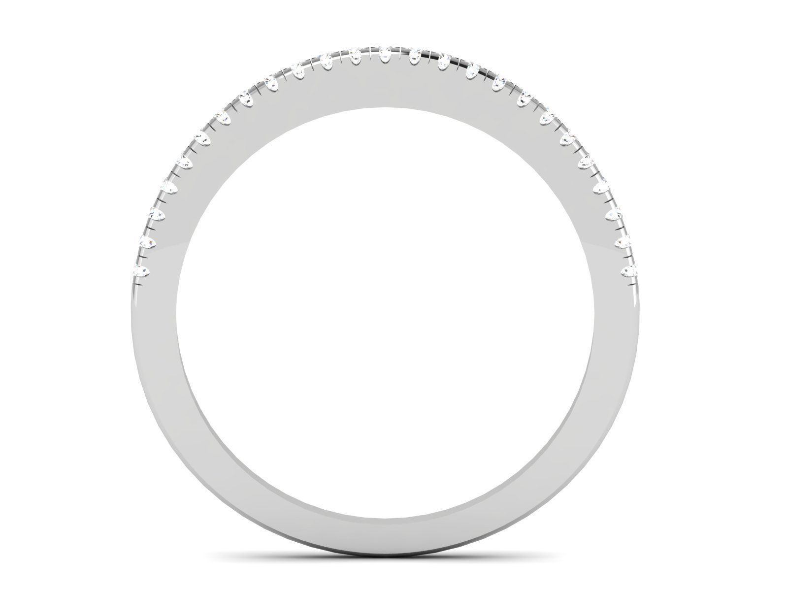 Band ring model 3D print model_4