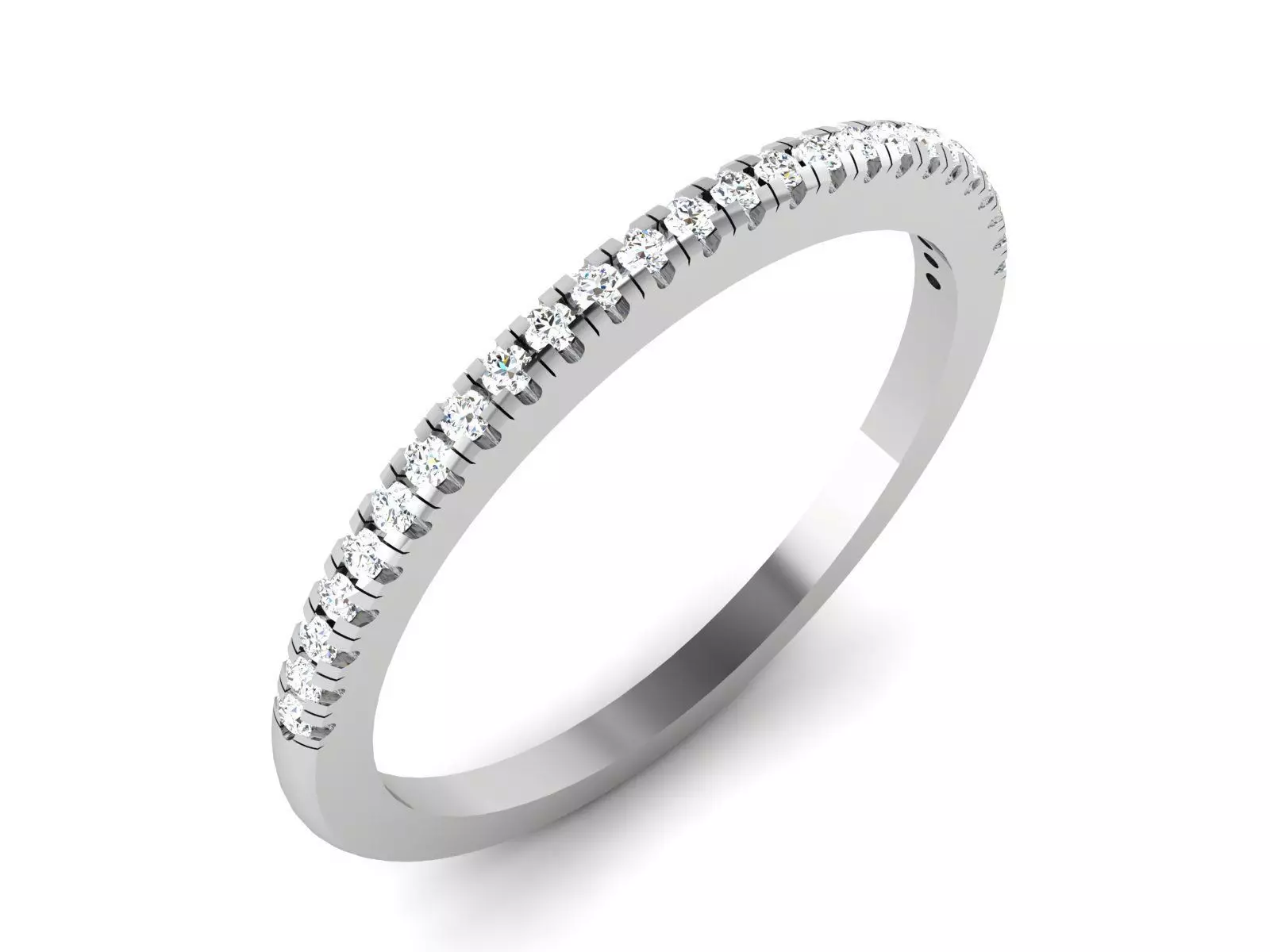 Band ring model 3D print model_0