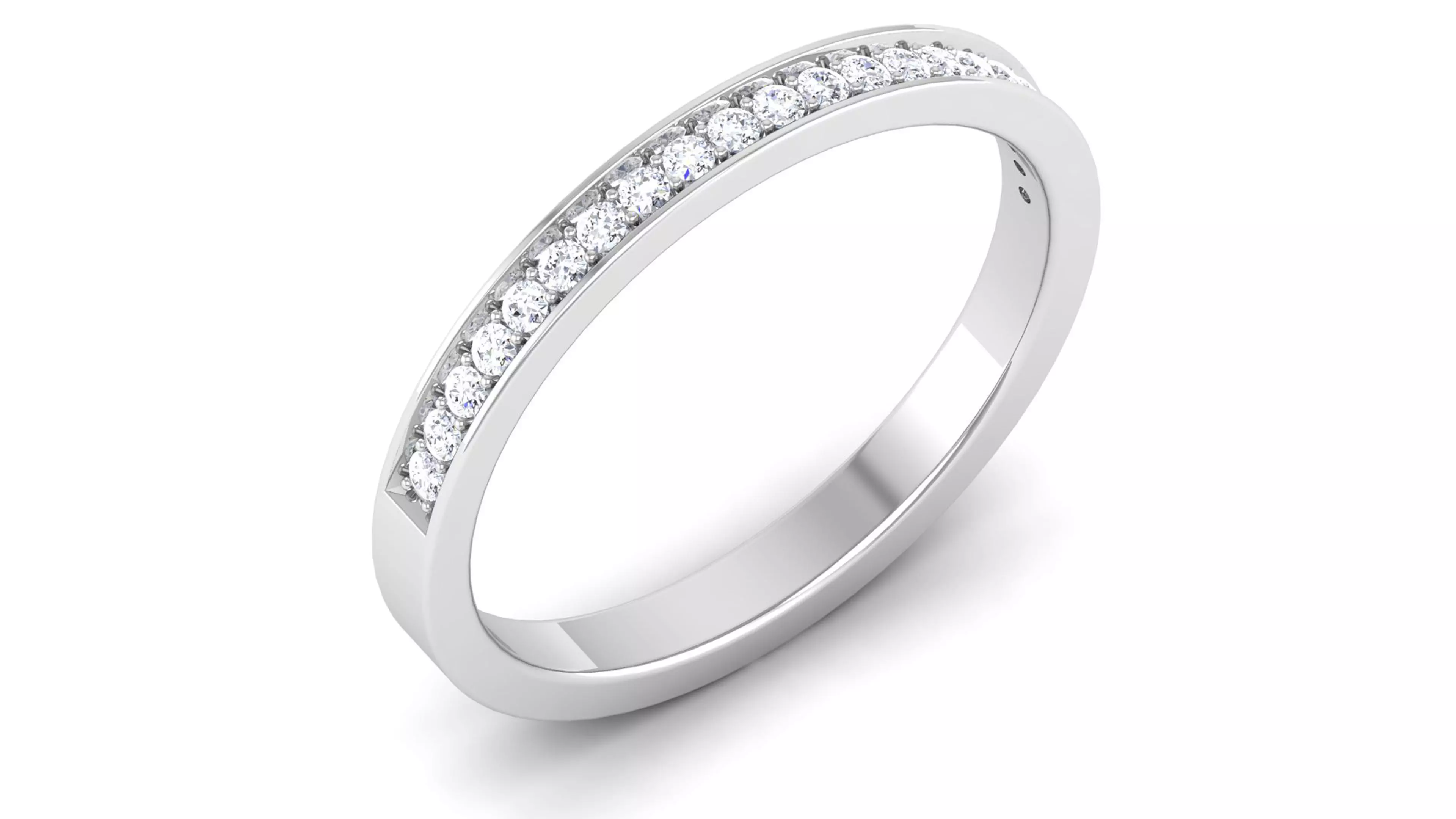 Band ring model 3D print model_0