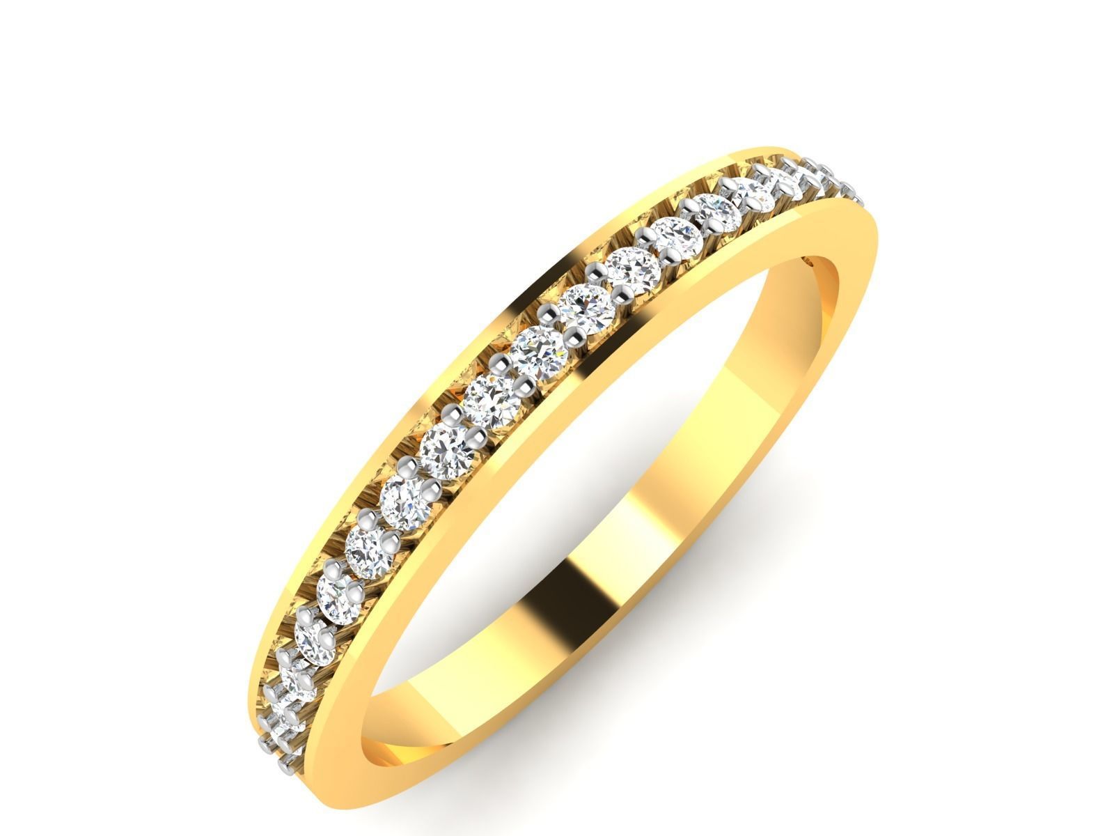 Band ring model 3D print model_12