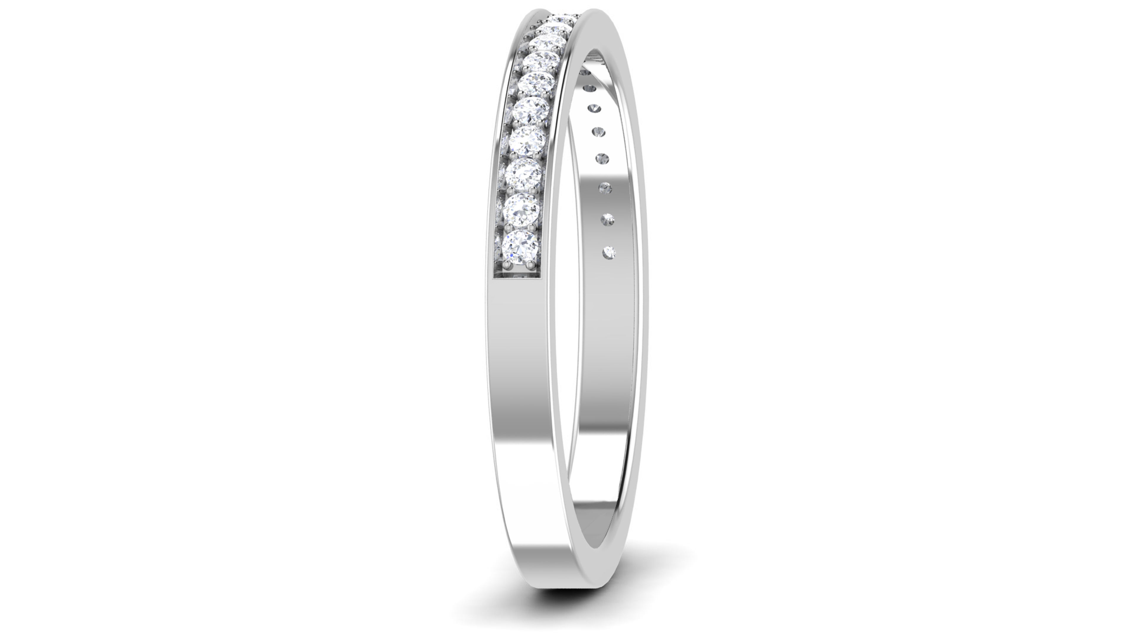 Band ring model 3D print model_2