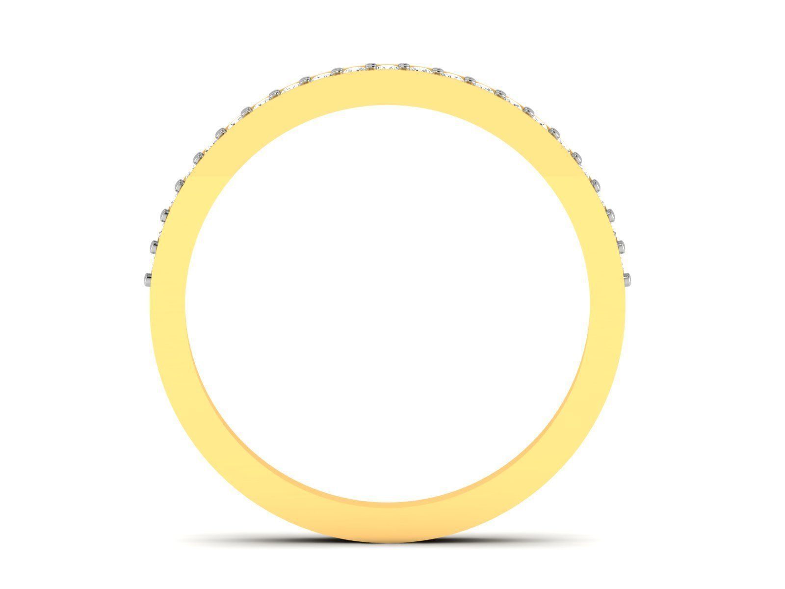 Band ring model 3D print model_6