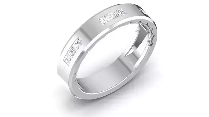 Band ring model 3D print model