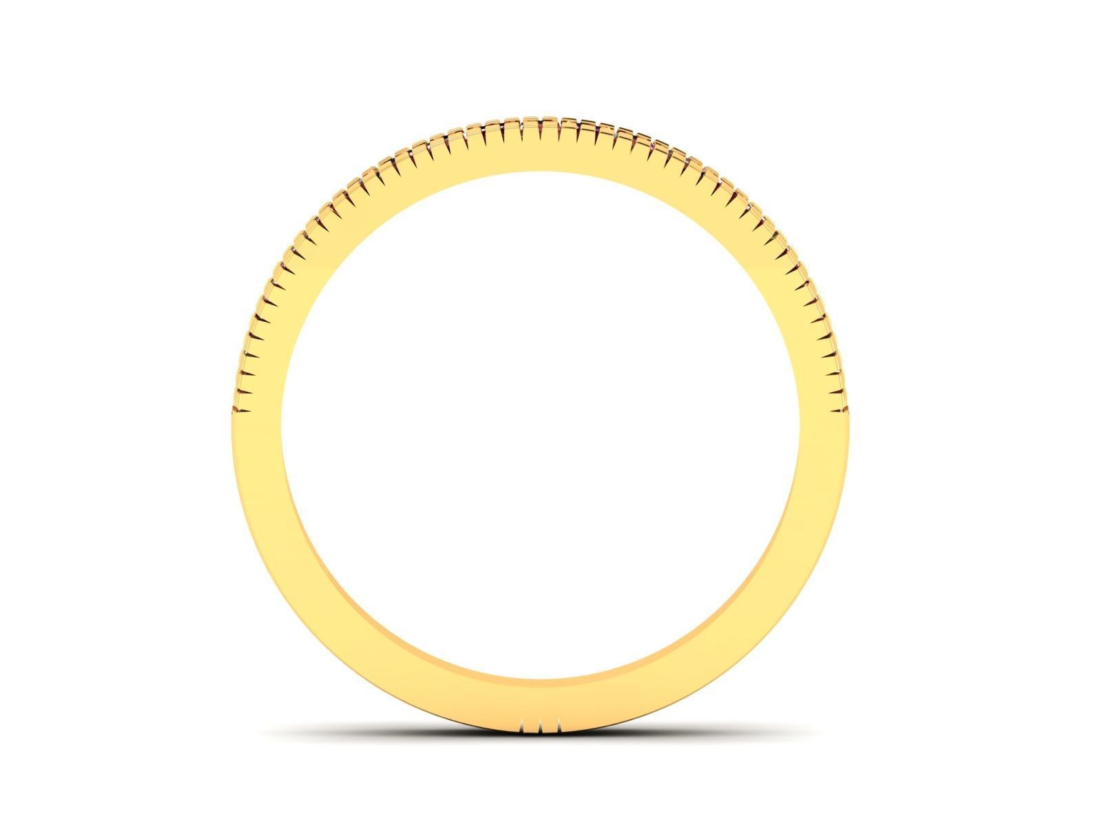 Band ring model 3D print model_7