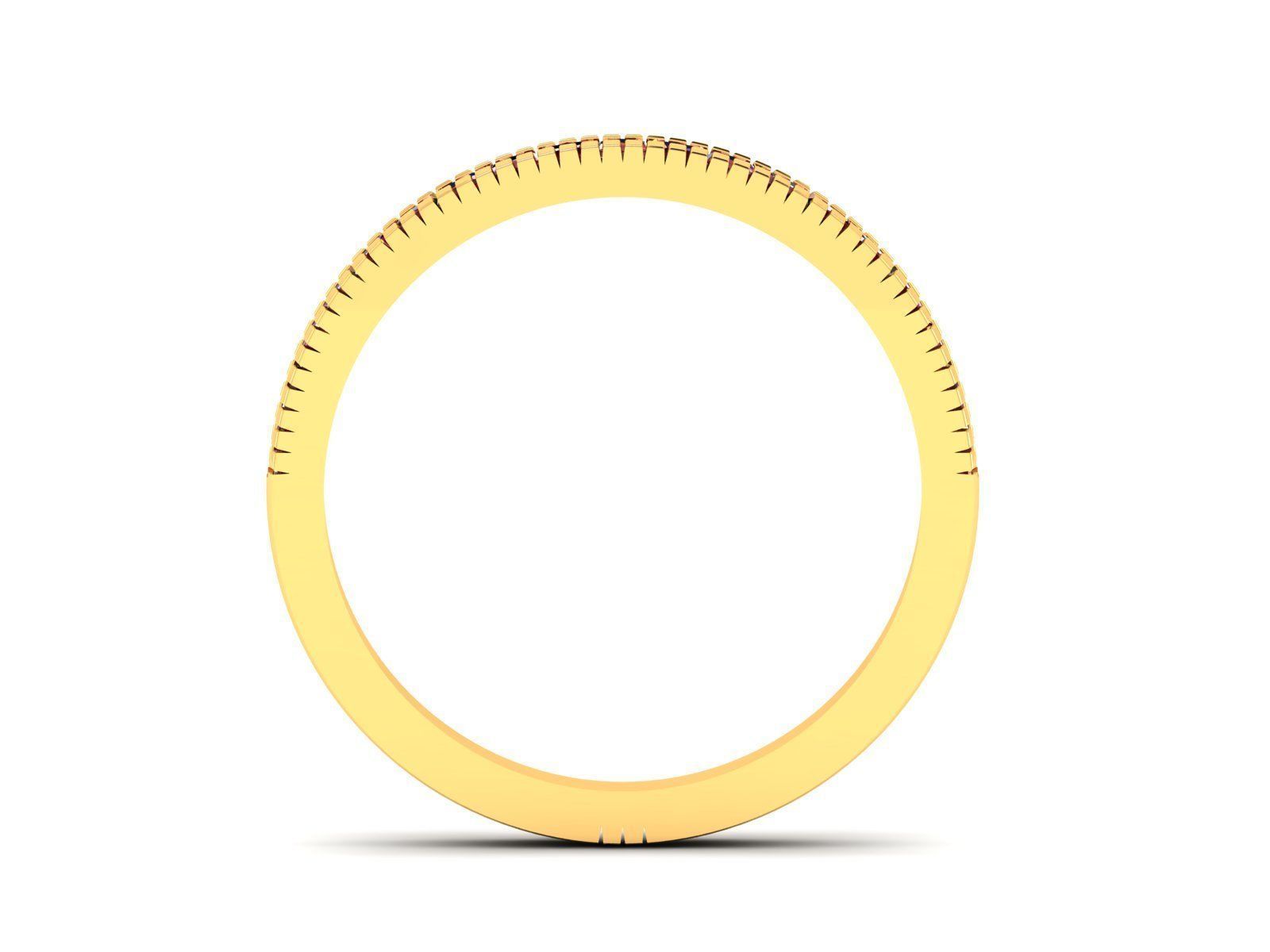 Band ring model 3D print model_6