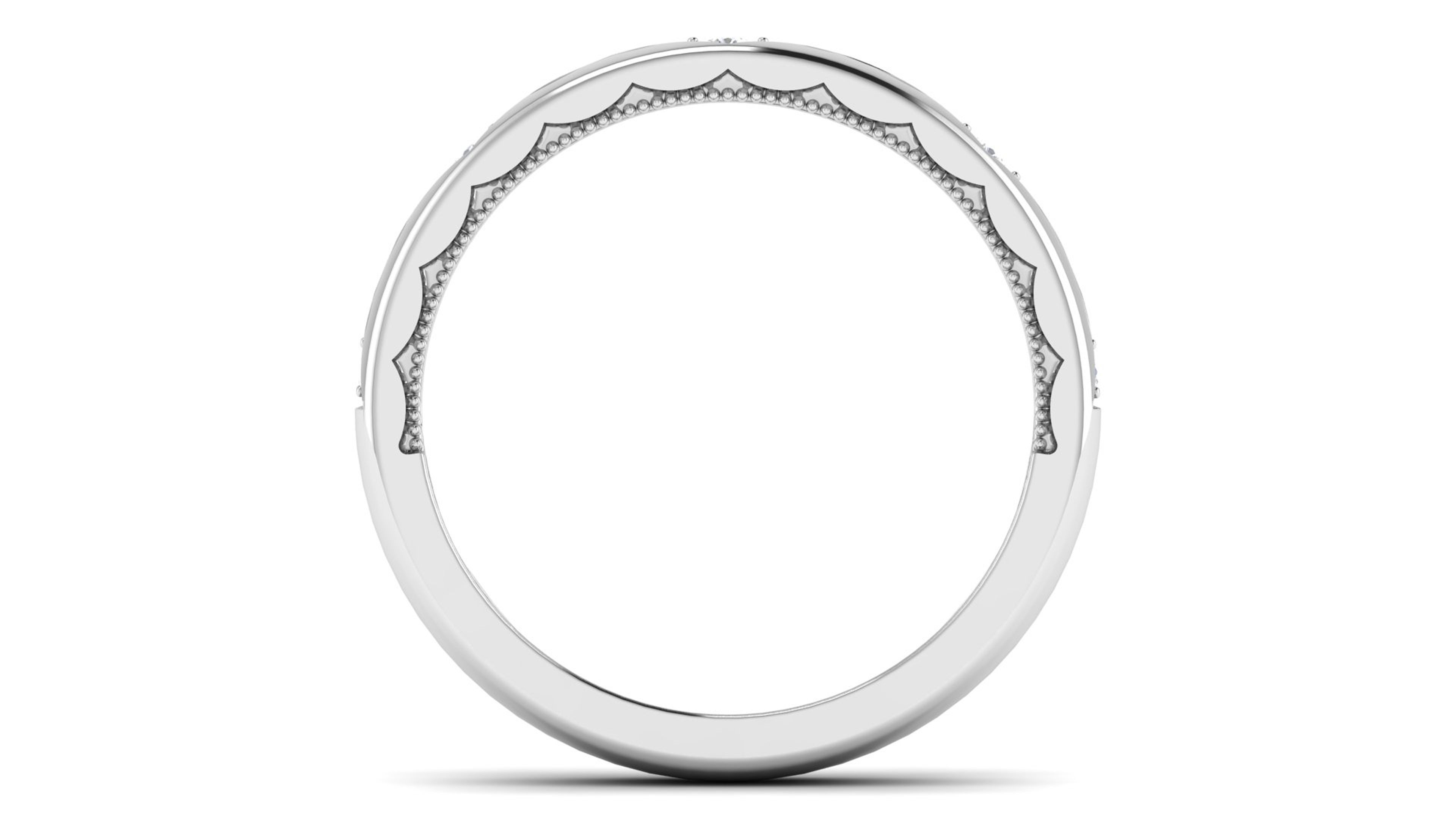 Band ring model 3D print model_1