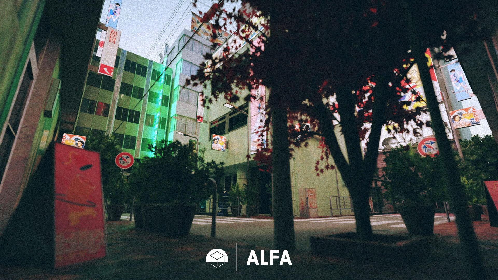 Japanese Styled Block Of building  3D model_4