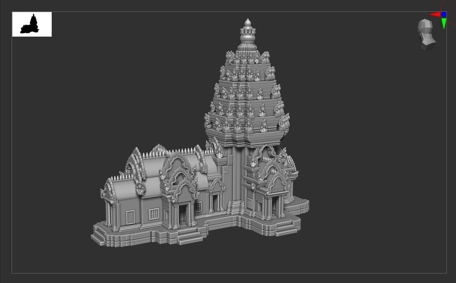 Phanom Rung - Temple  3D print model_3