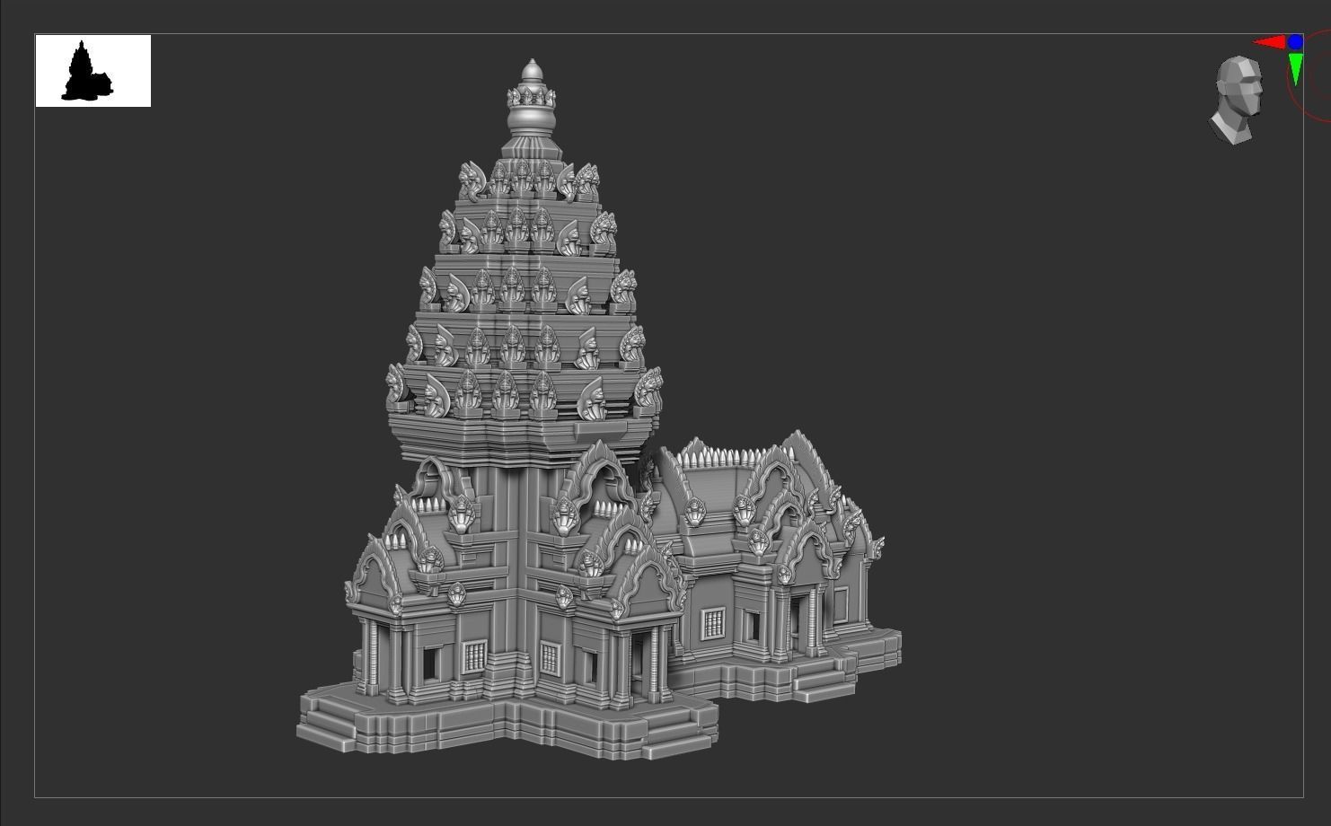 Phanom Rung - Temple  3D print model_7