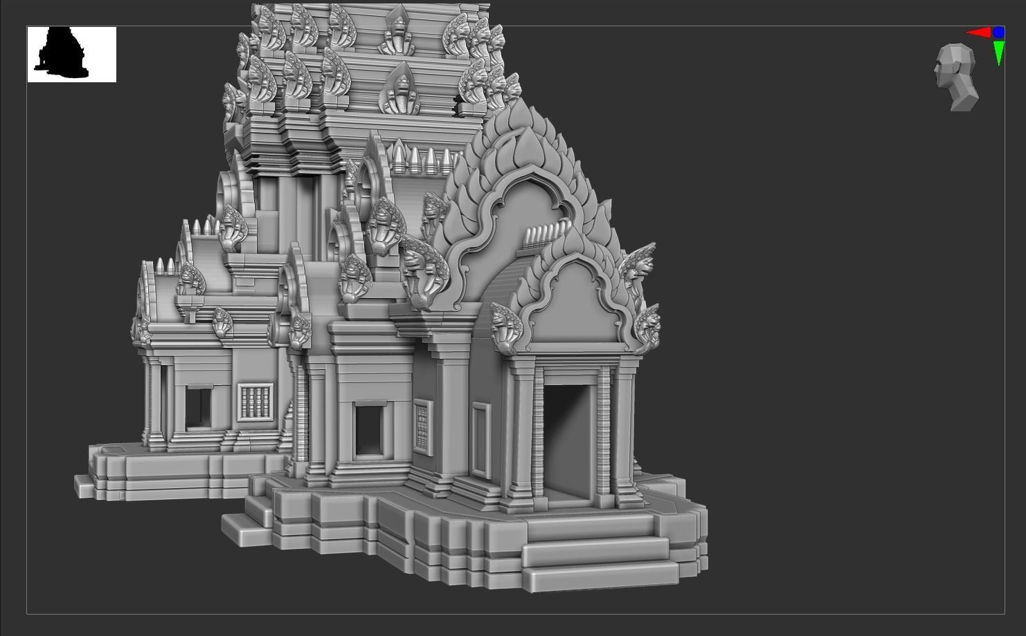 Phanom Rung - Temple  3D print model_1