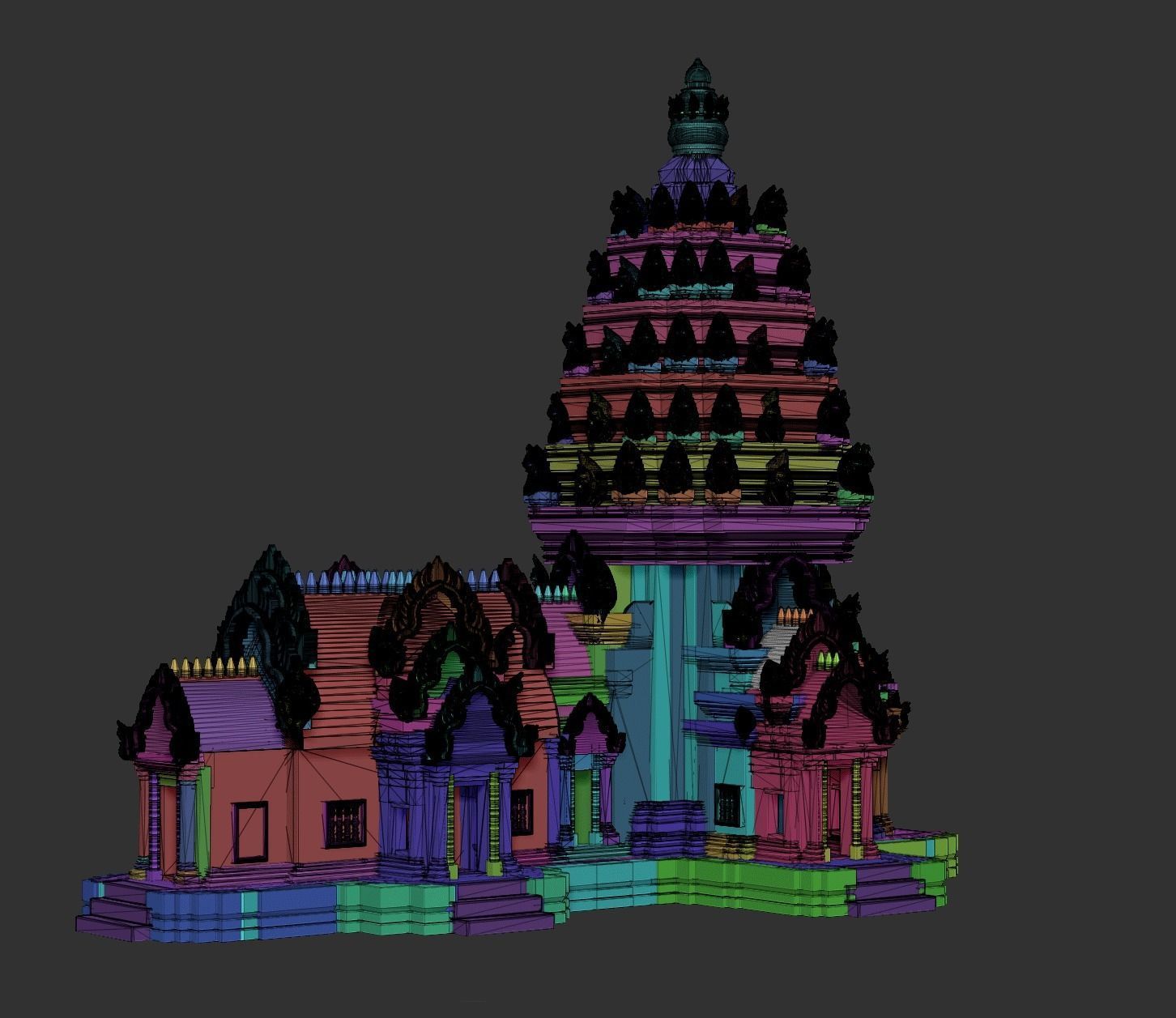 Phanom Rung - Temple  3D print model_8