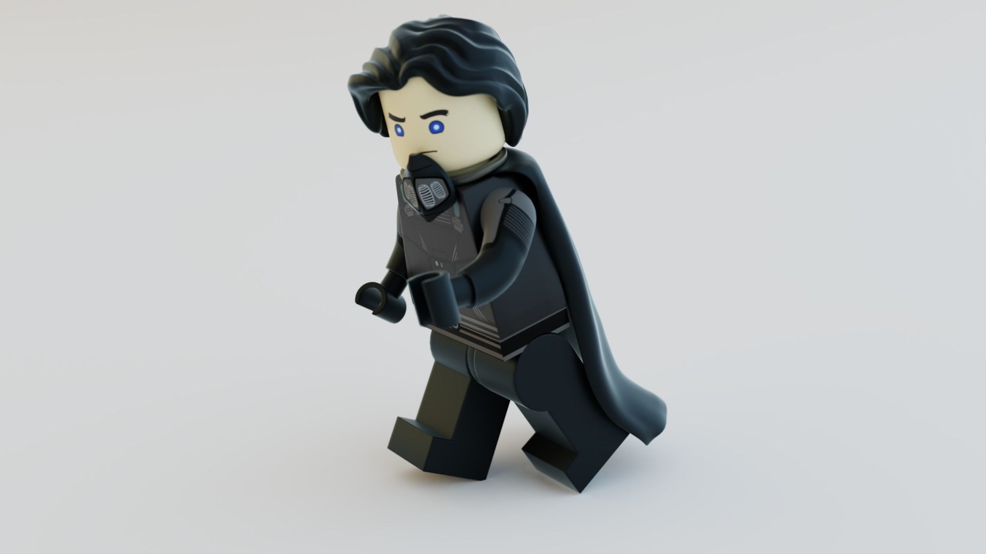 Lego Ornithopter with Paul Atreides  3D model_24