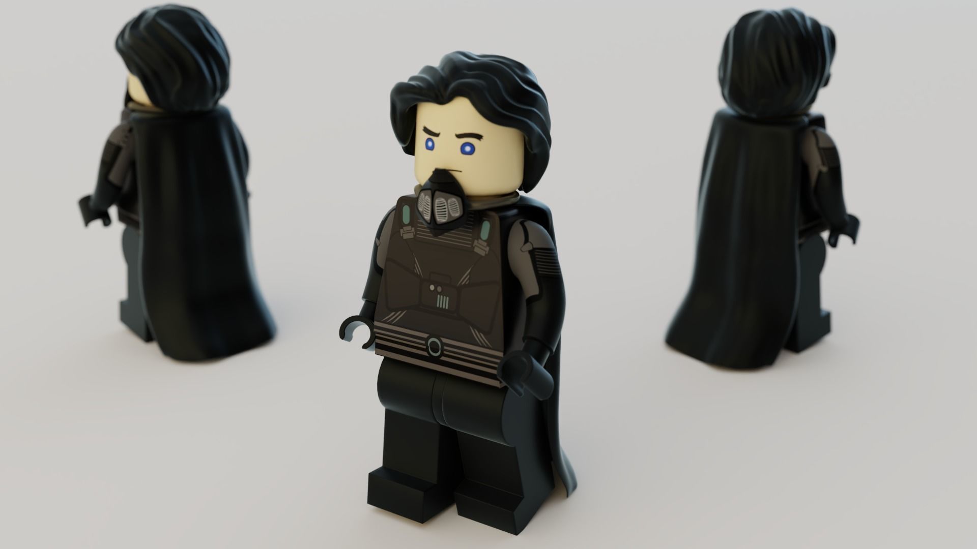 Lego Ornithopter with Paul Atreides  3D model_21