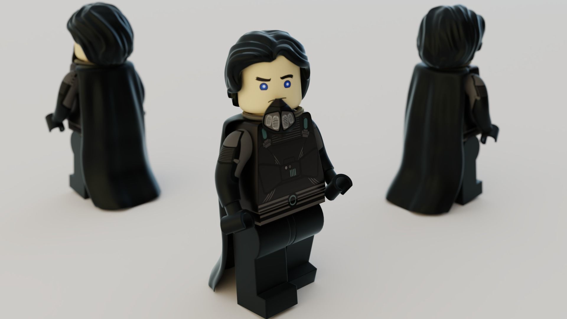Lego Ornithopter with Paul Atreides  3D model_22