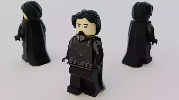 Lego Paul Atreides 3D model
