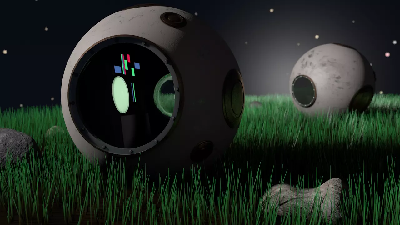 Vostok spaceship capsule 3D model_0