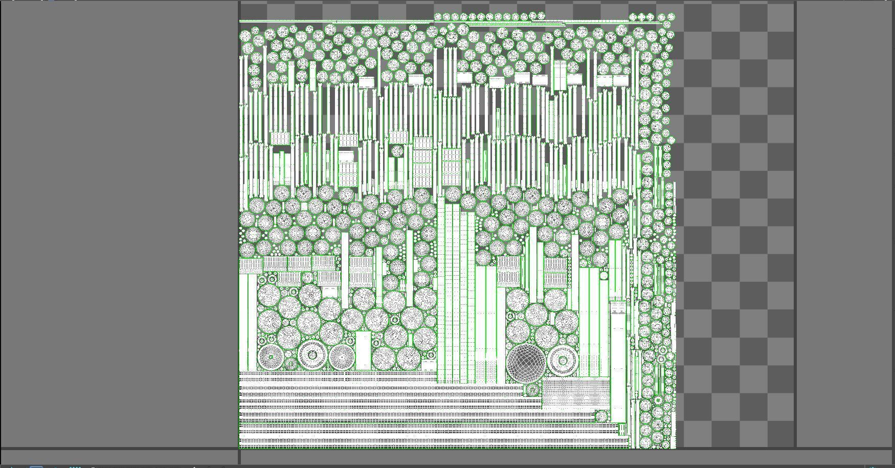Aubrey Round Chandelier 4 tier 3D model_12