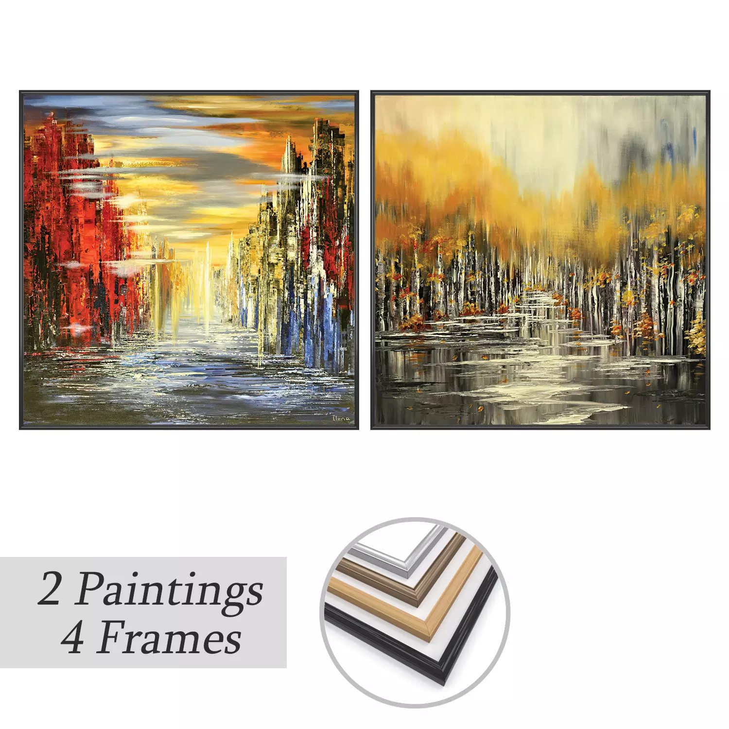 Wall Art Set 3826 3D model_0