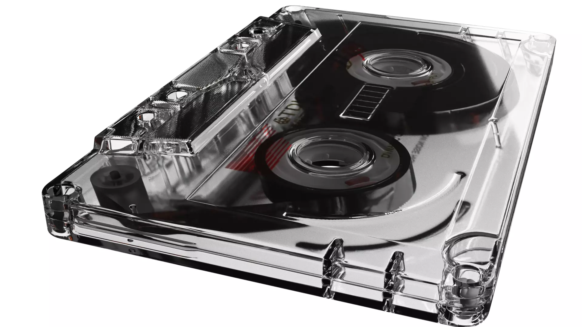 Audio Cassette 3D model