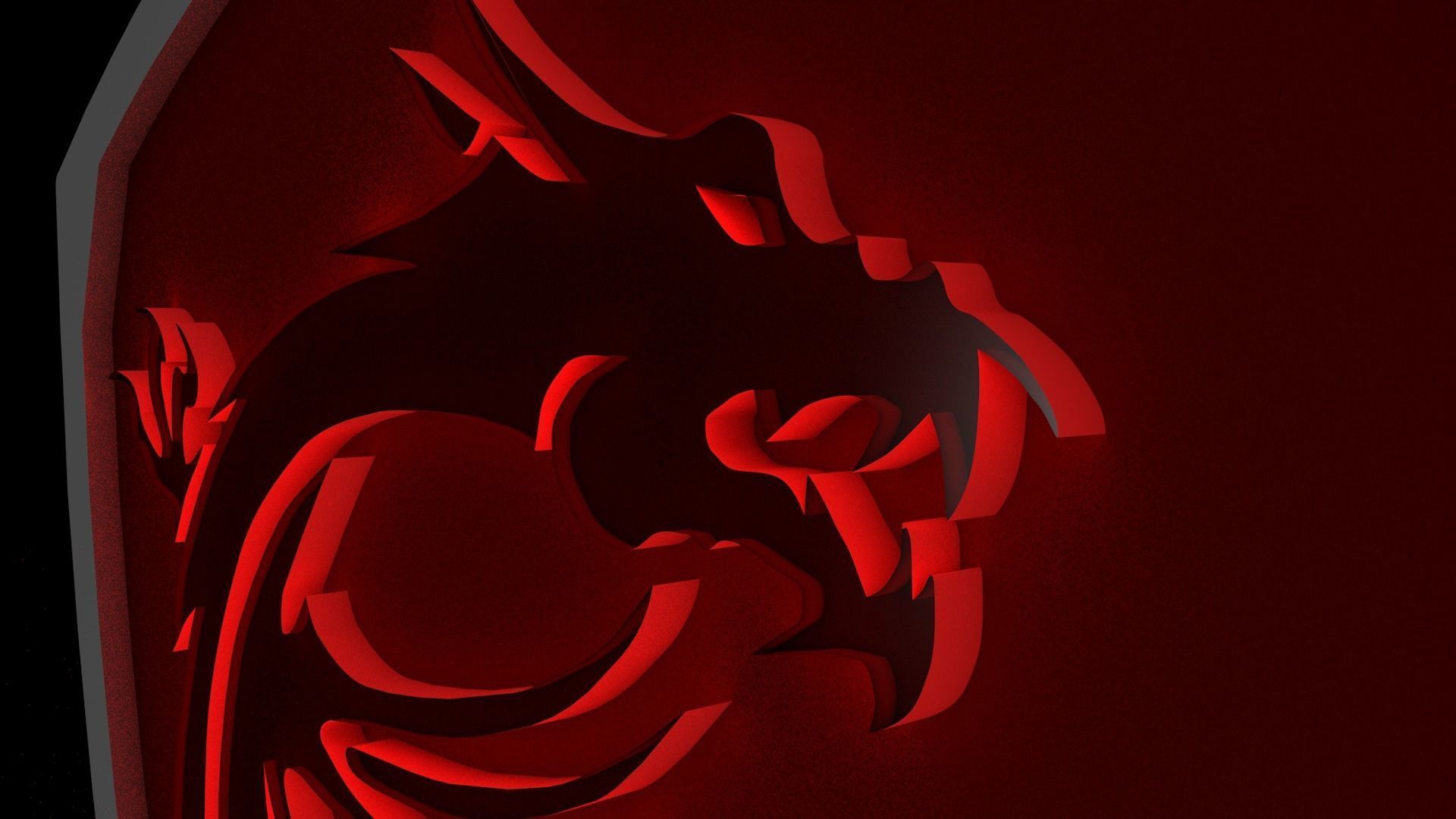 just an MSI icon 3D model_1