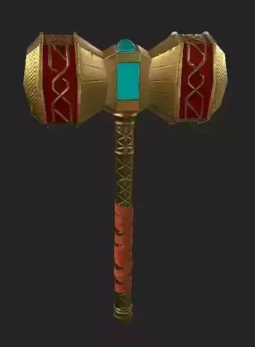 3D GAME ASSET battle MOLOT