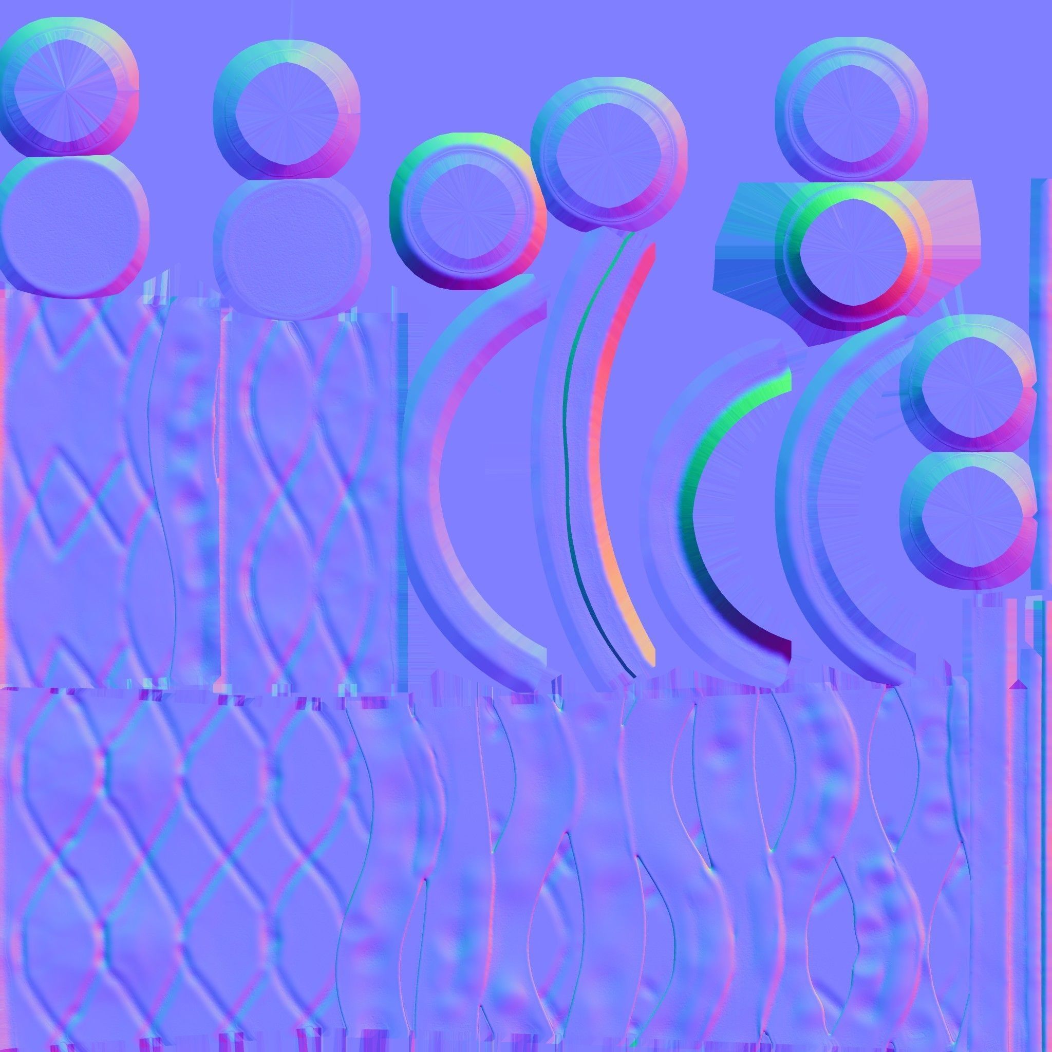 3D GAME ASSET battle MOLOT Low-poly 3D model_5