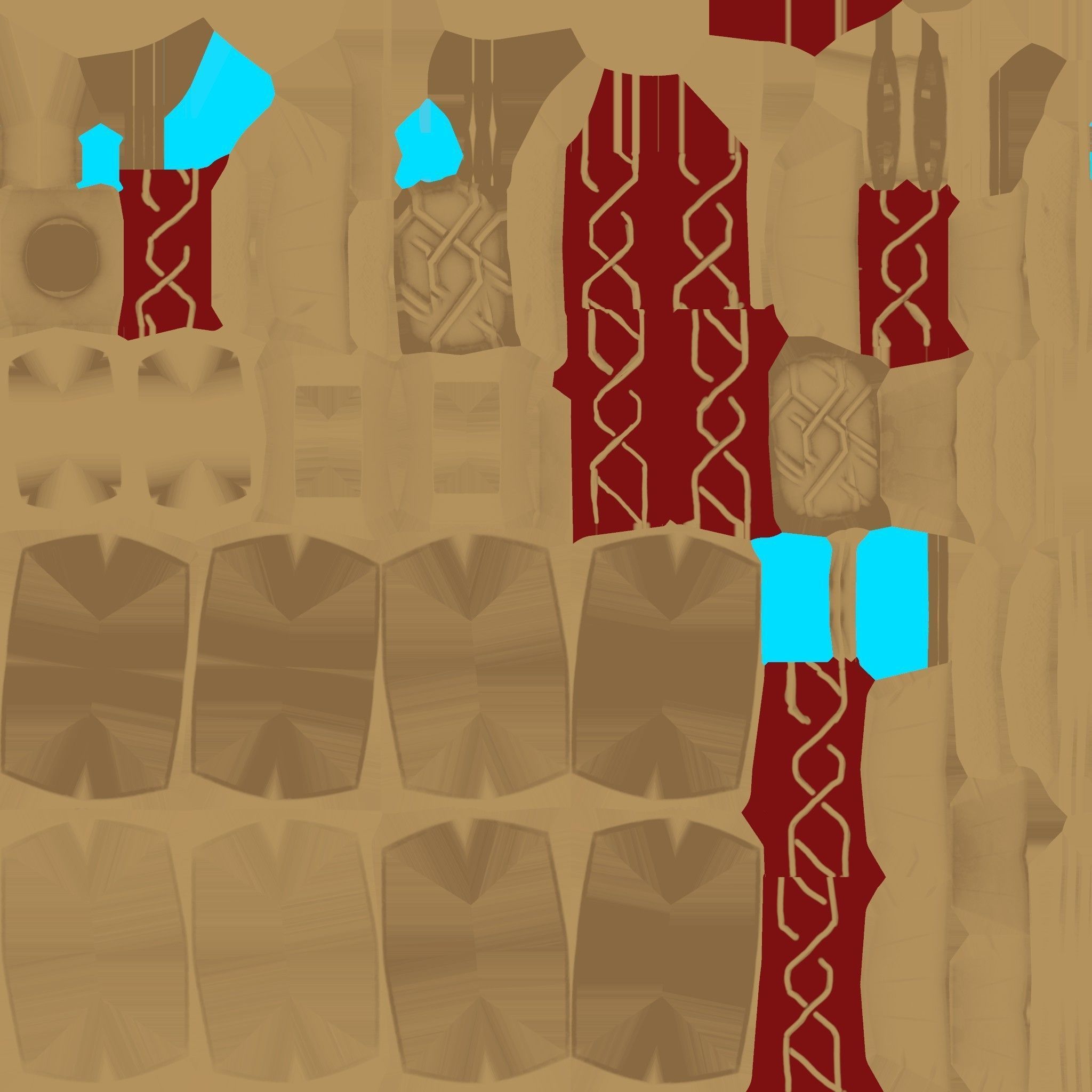 3D GAME ASSET battle MOLOT Low-poly 3D model_9