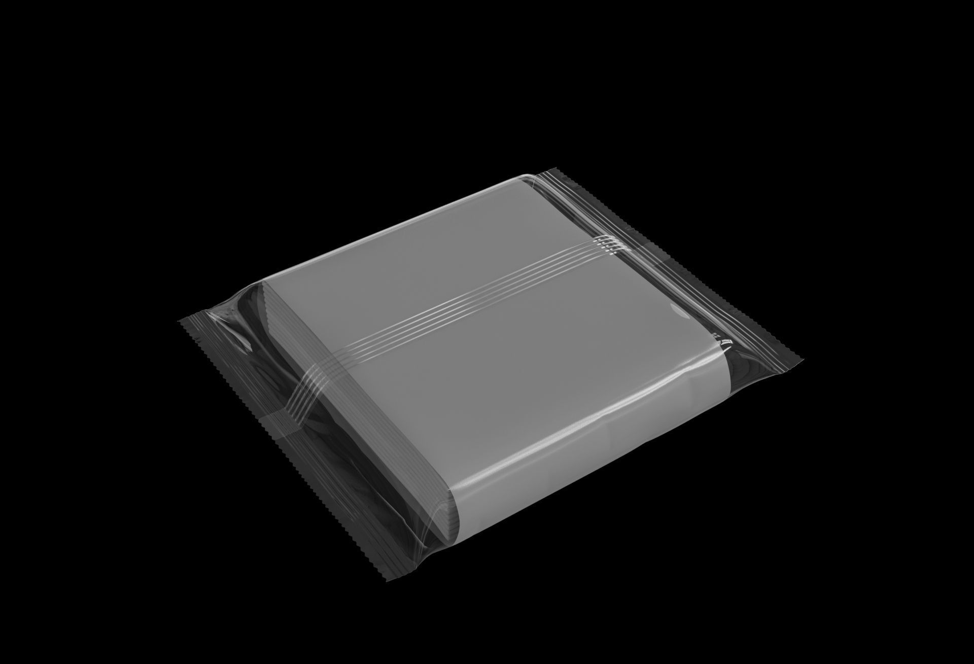 Cheese Slice Pack 3D model_3