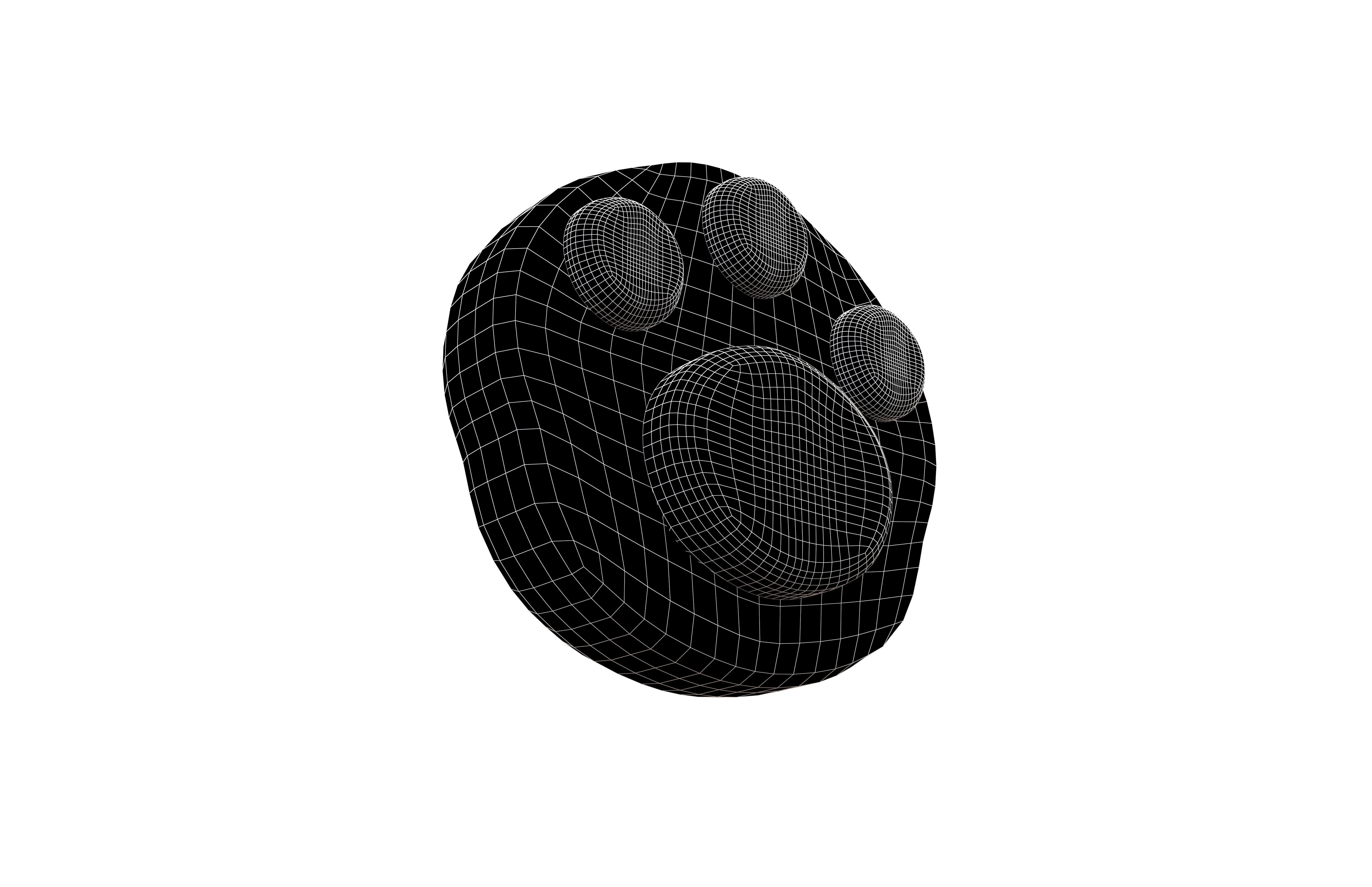 Cat Paw v1 002 Low-poly 3D model_4