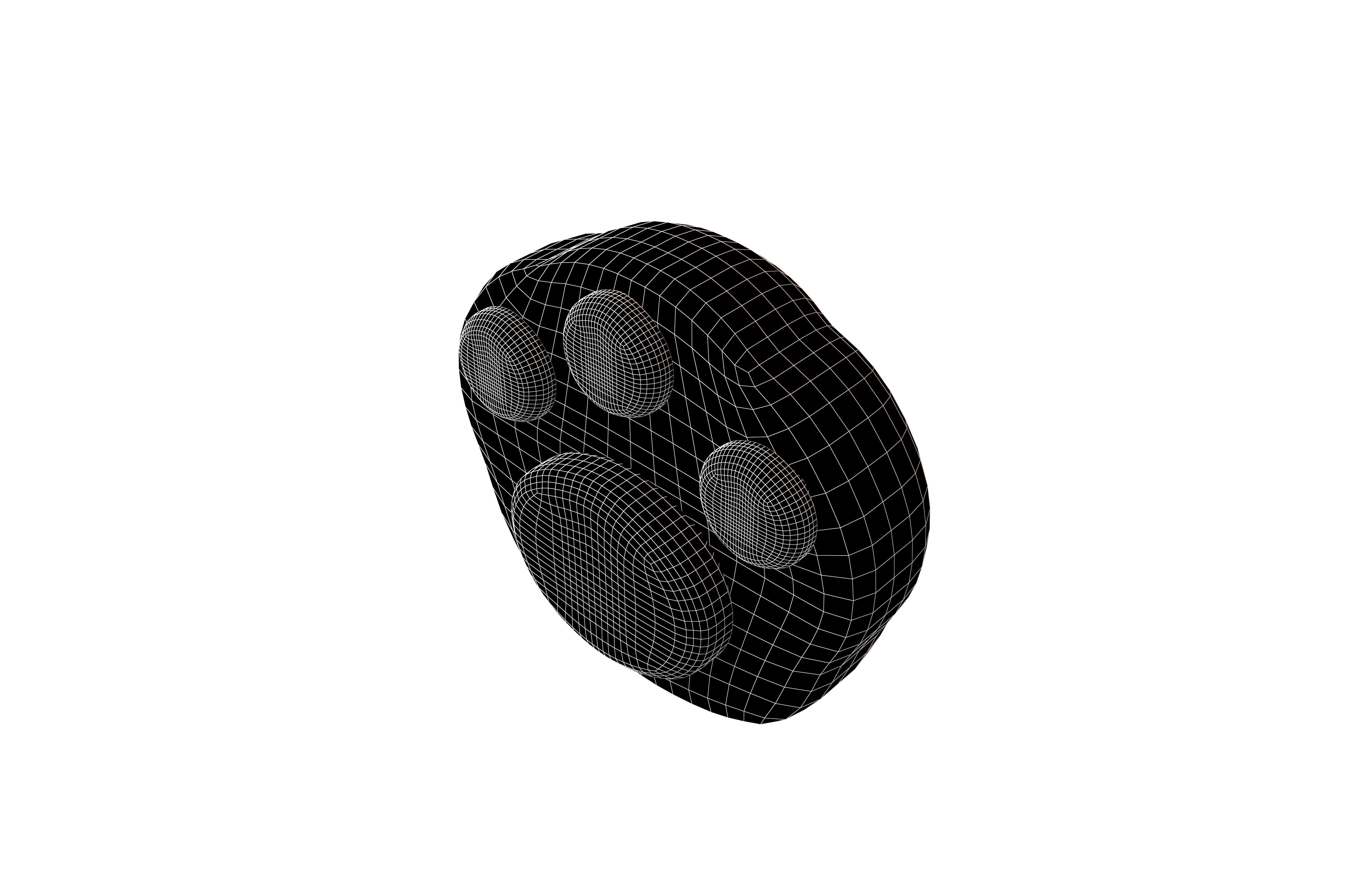 Cat Paw v1 002 Low-poly 3D model_7
