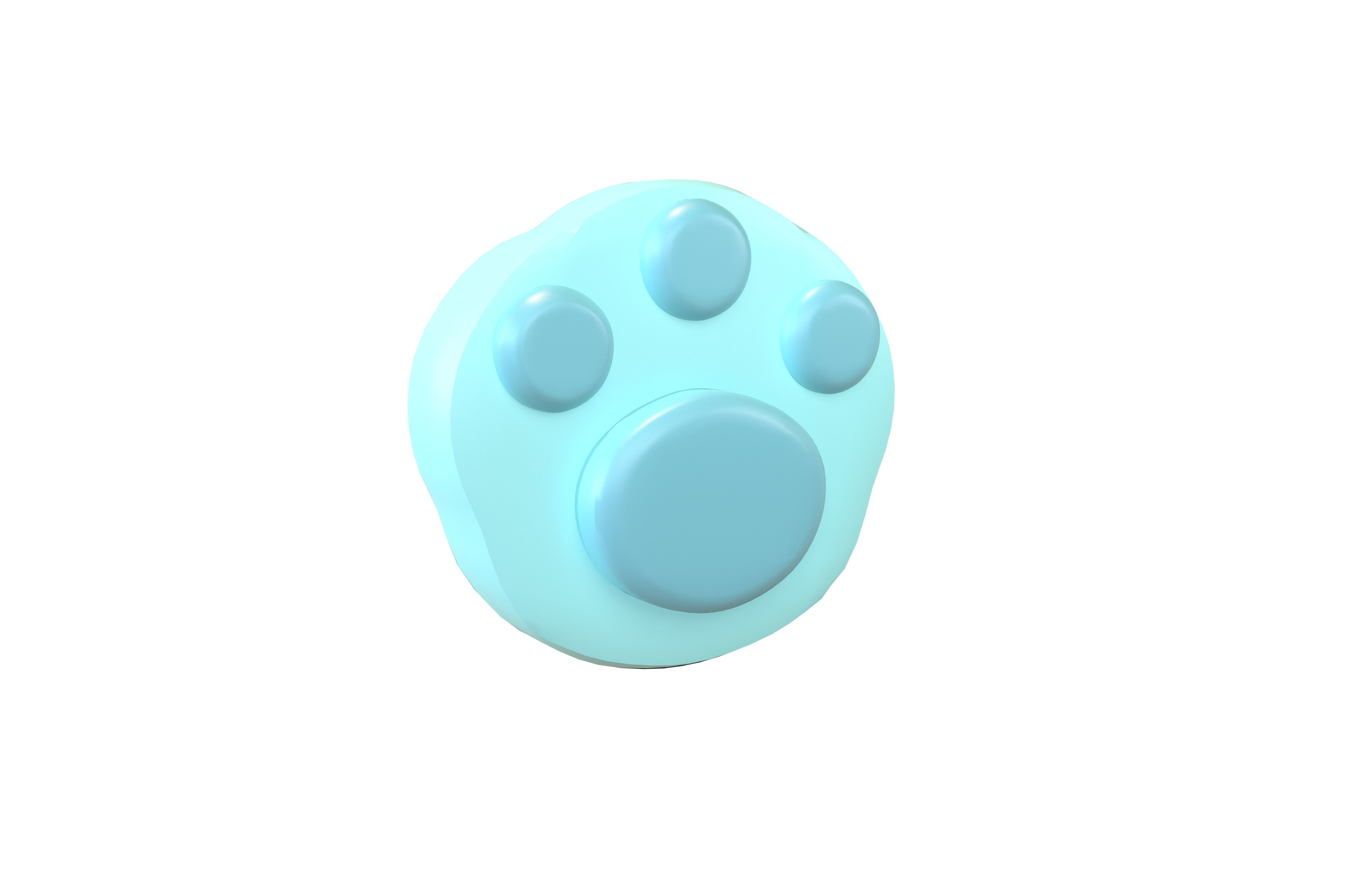 Cat Paw v1 002 Low-poly 3D model_1