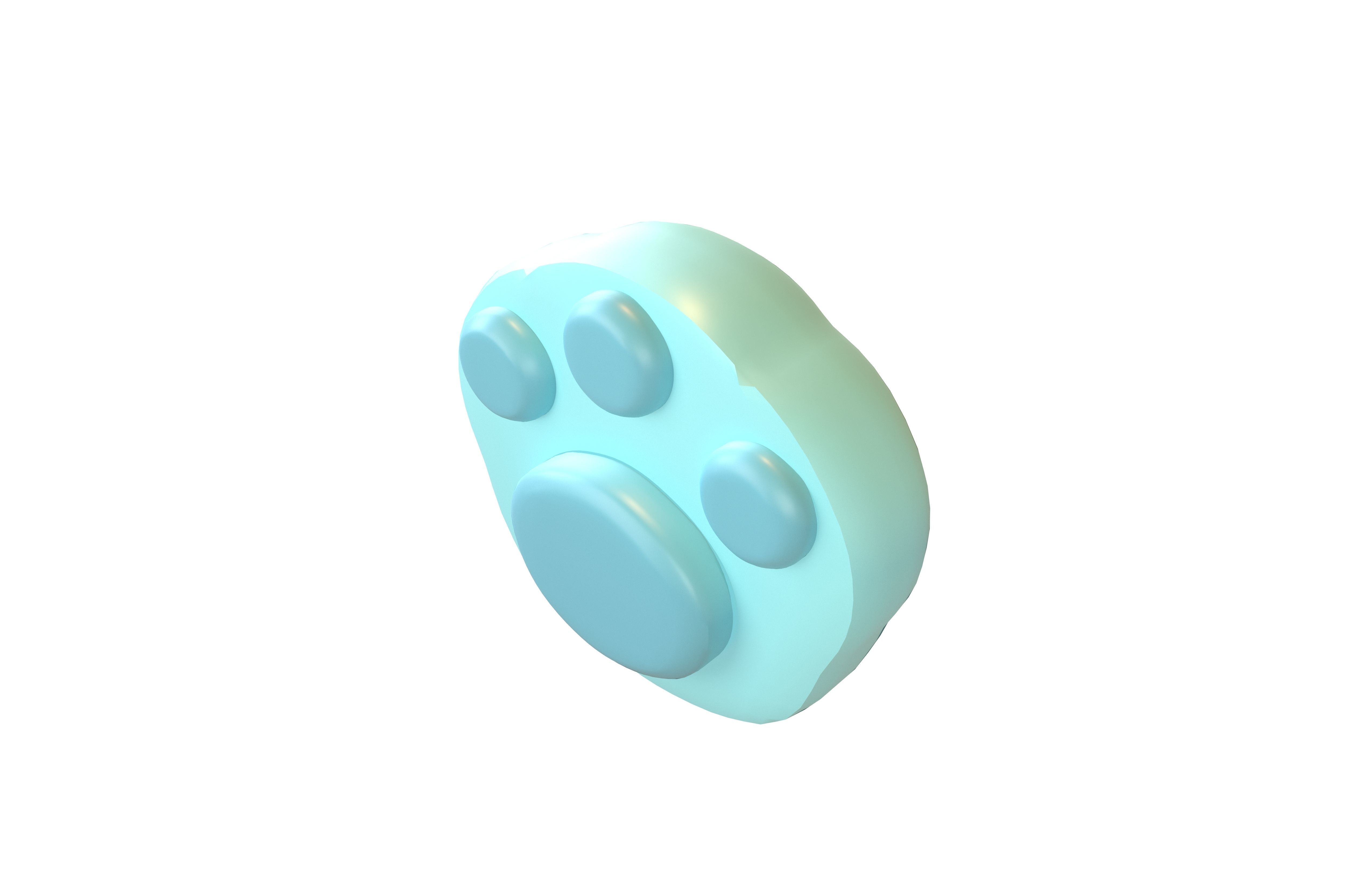 Cat Paw v1 002 Low-poly 3D model_2