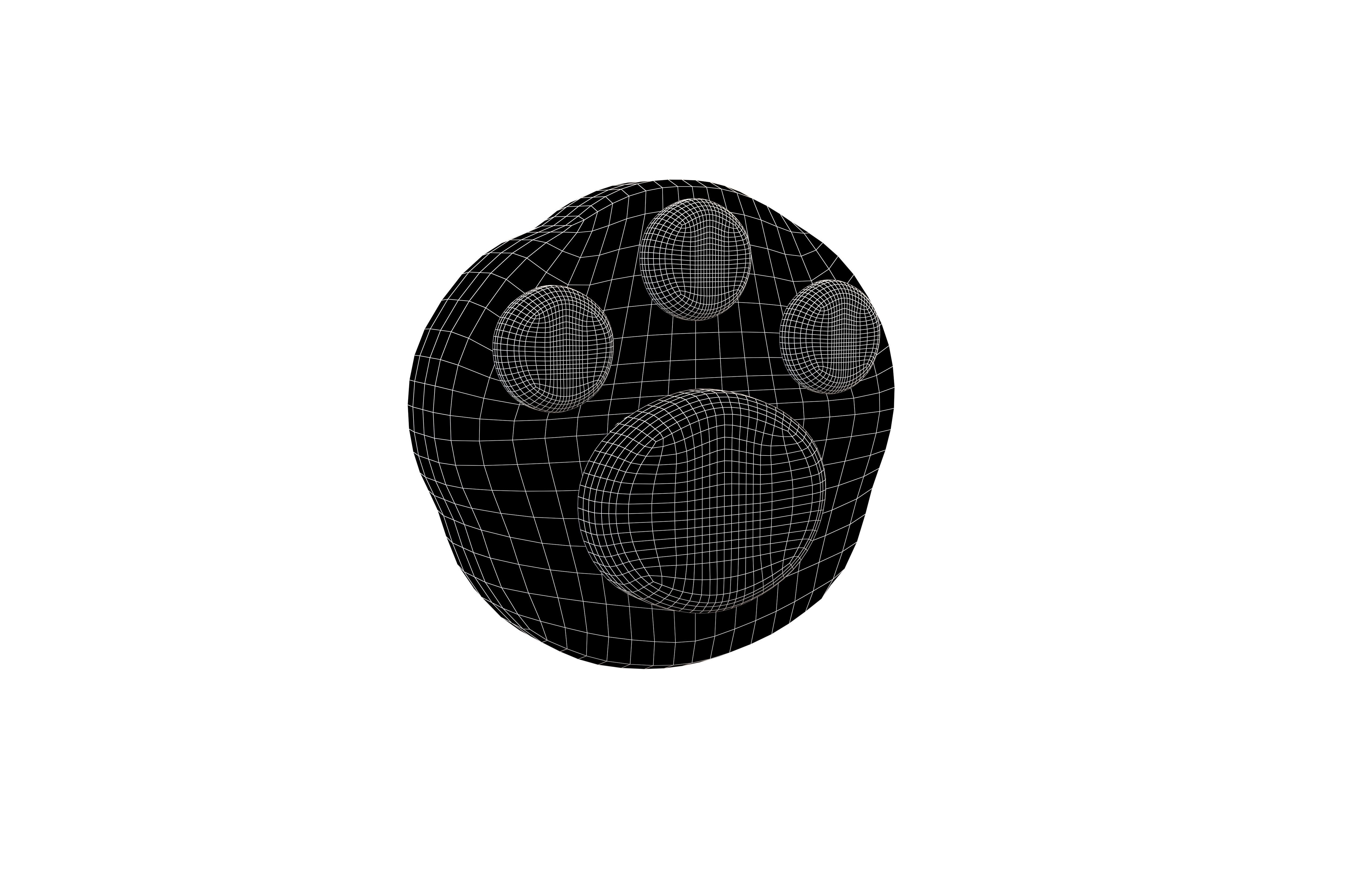 Cat Paw v1 002 Low-poly 3D model_6