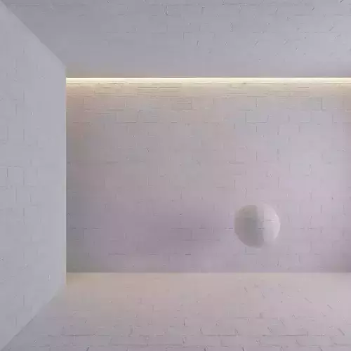 Painted Cinderblocks brick wall