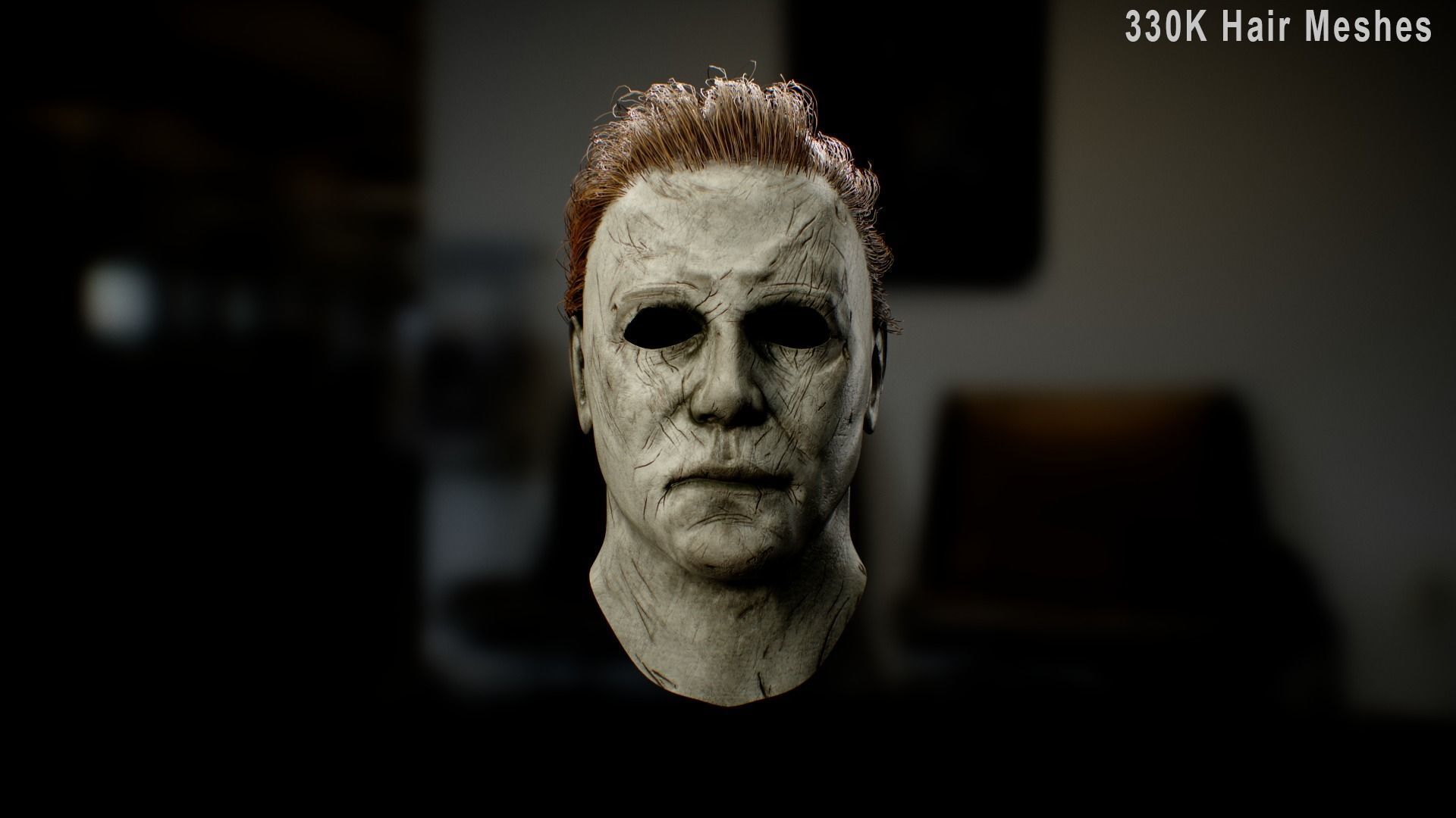 Michael Myers Mask 3D model_11