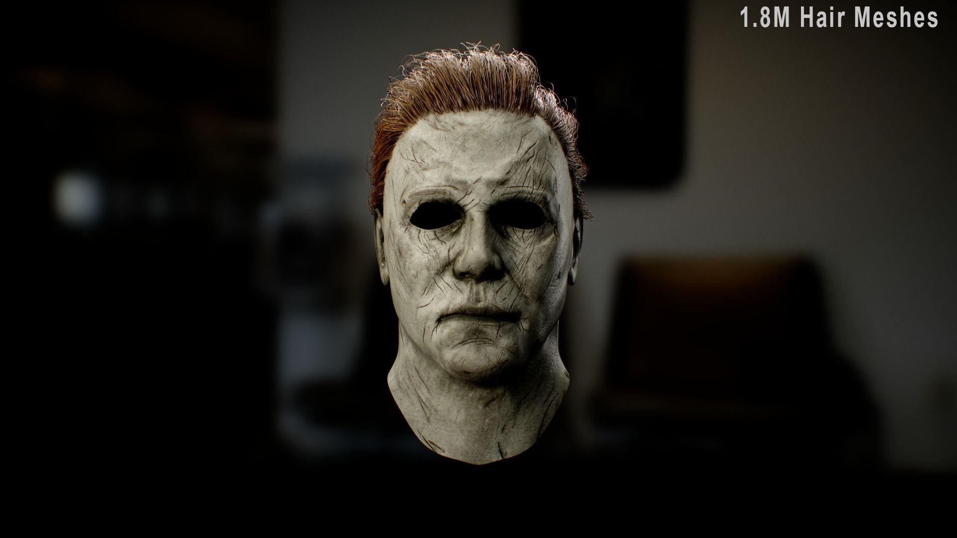 Michael Myers Mask 3D model_10