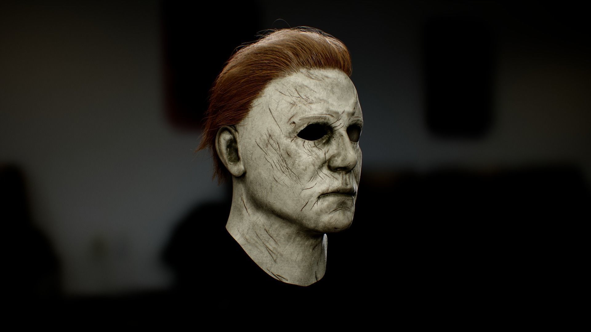 Michael Myers Mask 3D model_8