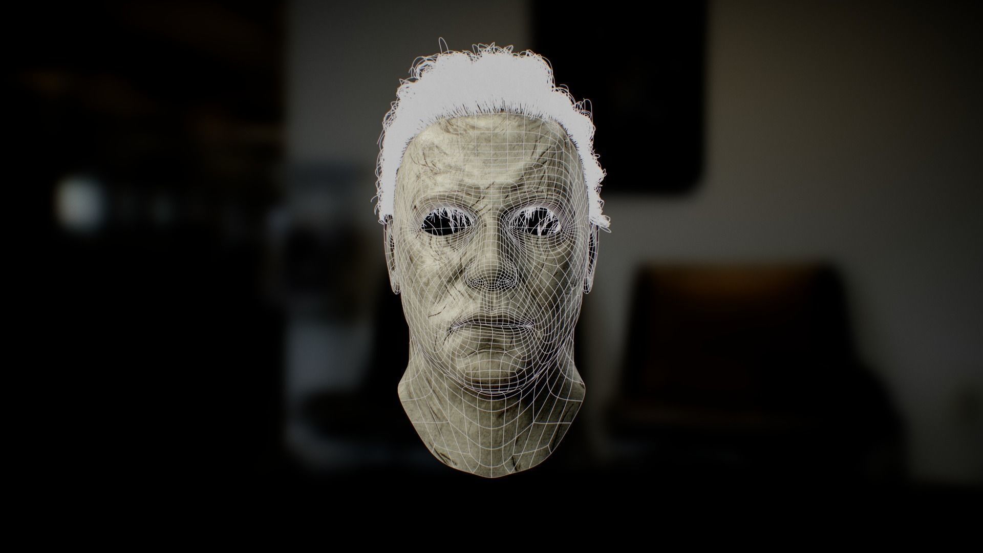 Michael Myers Mask 3D model_14