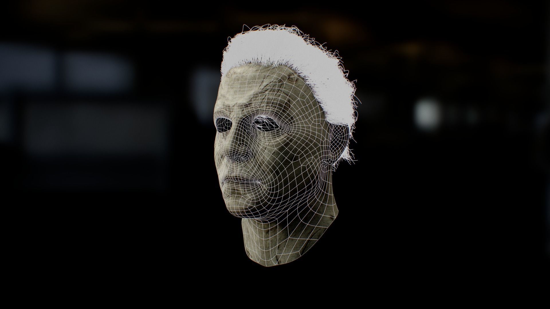 Michael Myers Mask 3D model_16