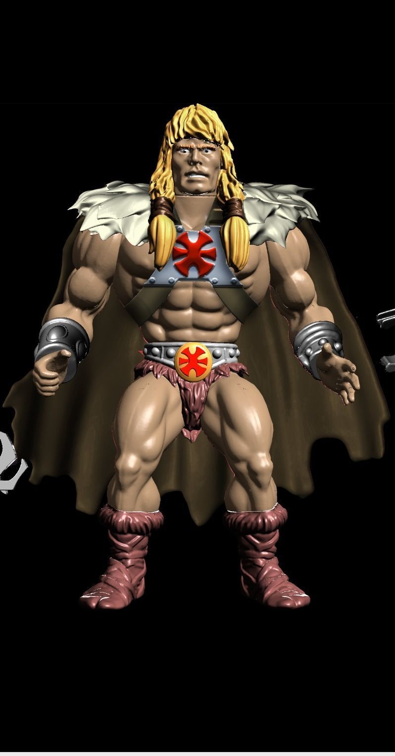 KING GRAYSKULL 3D print model_1