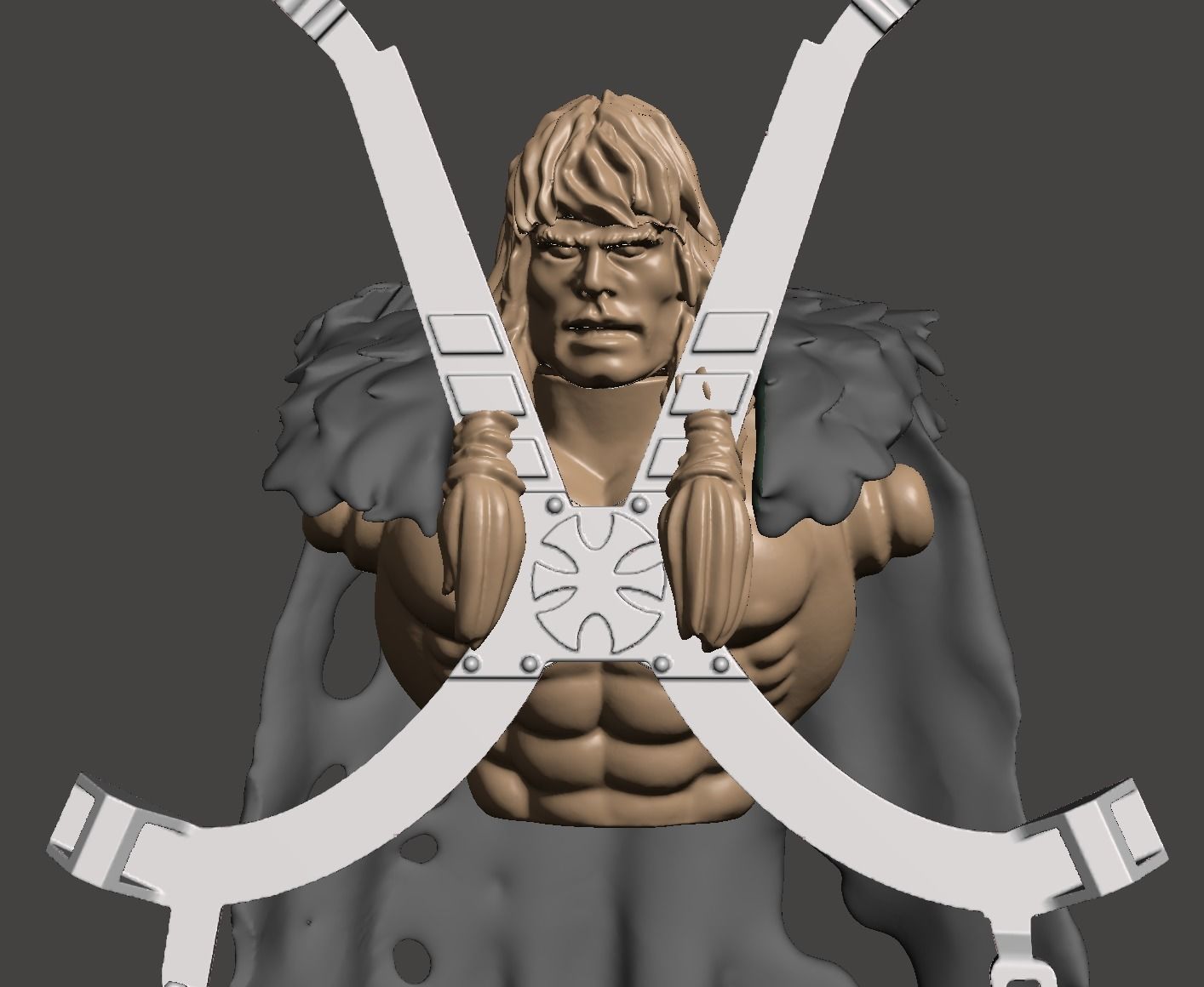 KING GRAYSKULL 3D print model_2