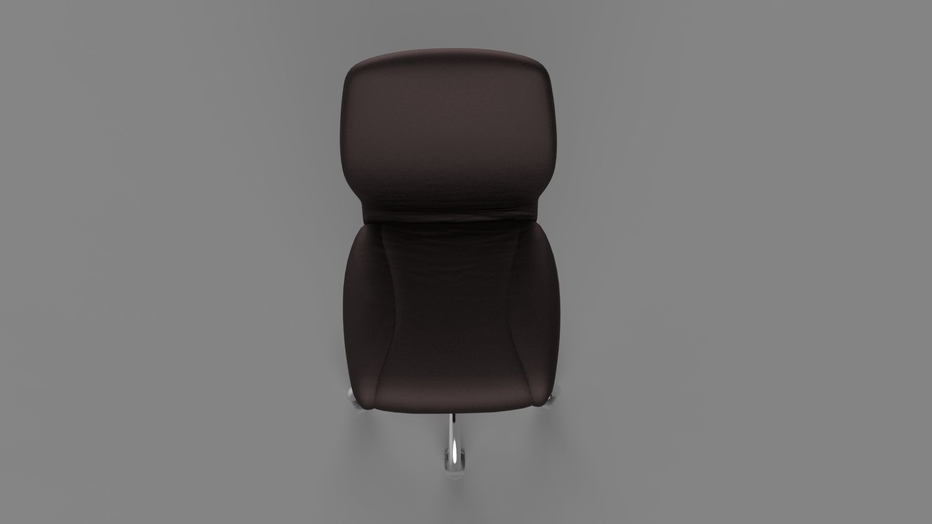 Office Chair Low-poly 3D model_6