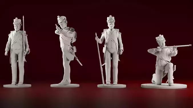 French Grande Armee Soldiers 