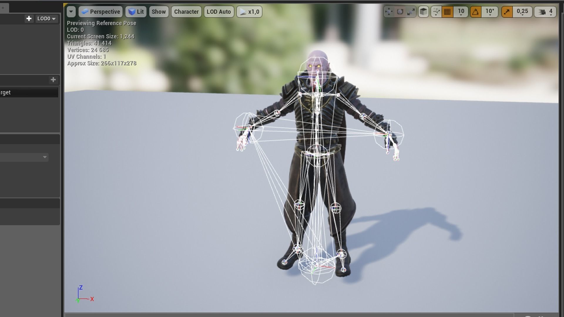 Vampire Grade 2 Low-poly 3D model_9